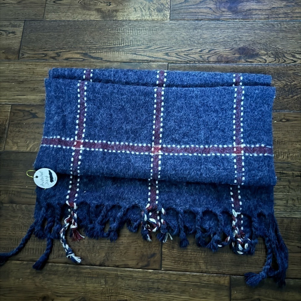 NWT Jane Birch Plaid Flannel Scarf